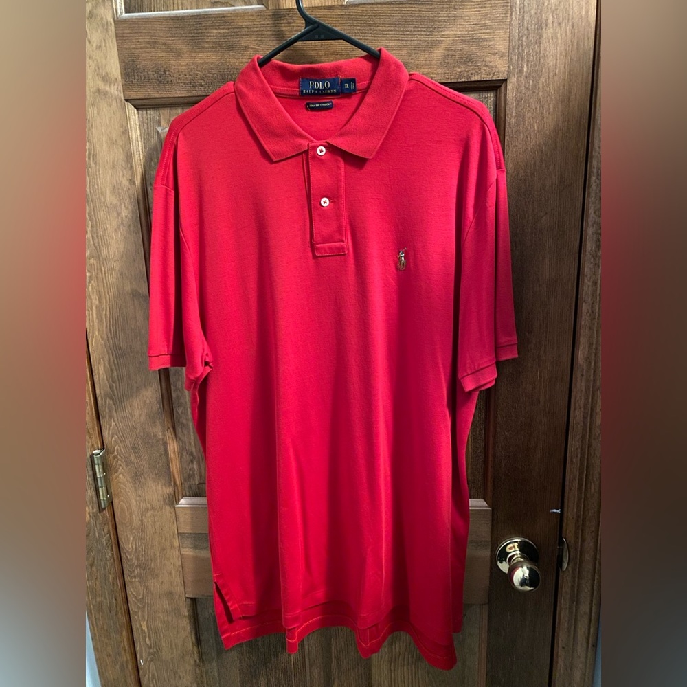 XL Ralph Lauren Polo Short Sleeve - Red